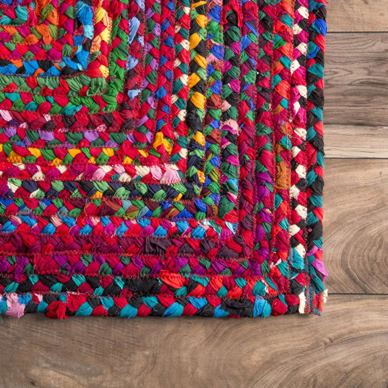 Bungalow Rose Khan HandBraided Pink Area Rug & Reviews Wayfair